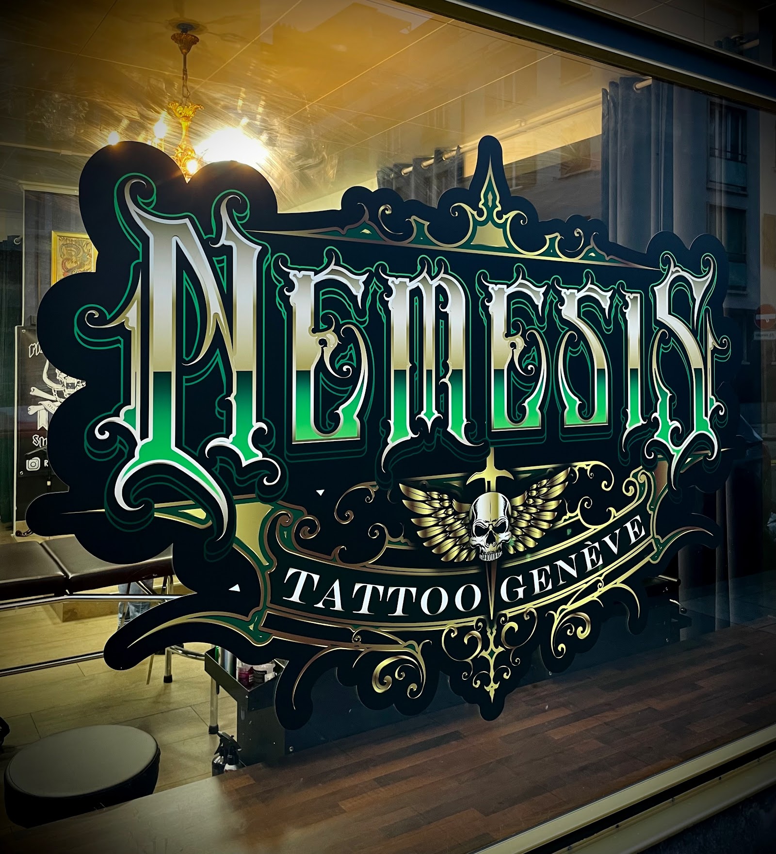 Tatouage réalisme par Nemesis Tattoo Genève